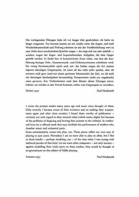 First page of Übungen für Geiger Studies for Violinists