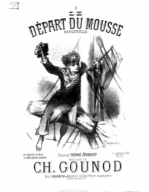 First page of Le départ du mousse