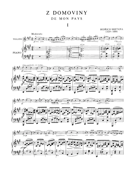 First page of Z domoviny