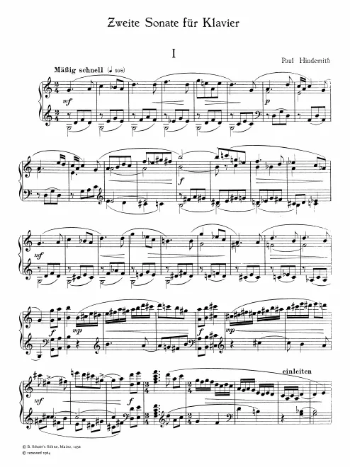 First page of Piano Sonata No.2