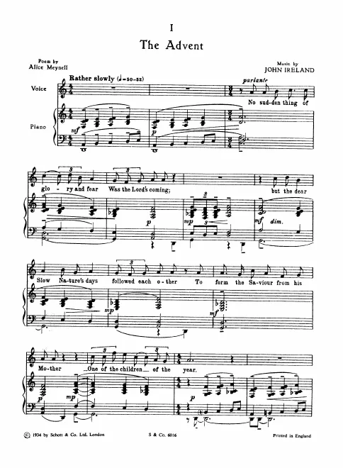 First page of Songs Sacred and Profane