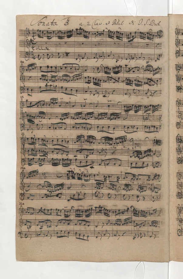 First page of Organ Sonata No.3