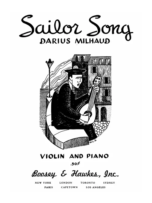 First page of Suite anglaise