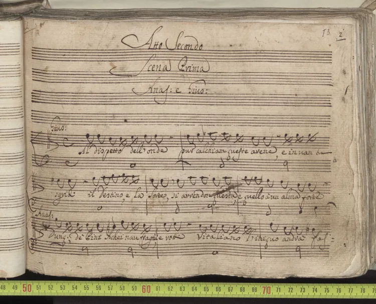 First page of Giustino ; Il Giustino