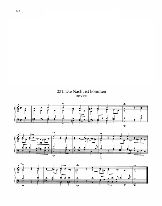 First page of Die Nacht ist kommen