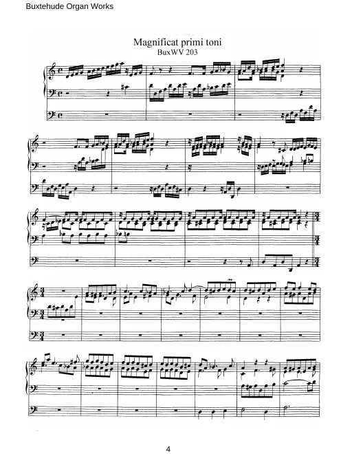 First page of Magnificat primi toni