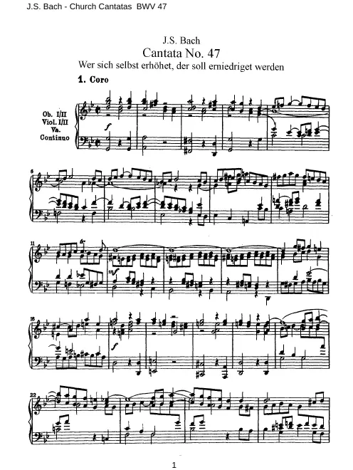 First page of Wer sich selbst erhöhet, der soll erniedriget werden