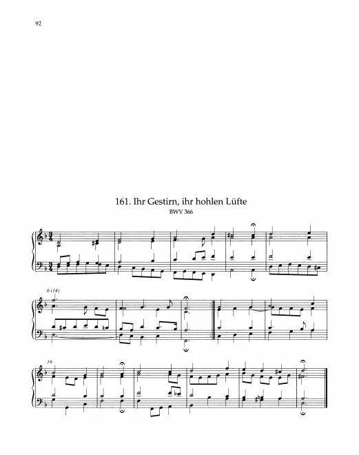 First page of Ihr Gestirn, ihr hohlen Lüfte