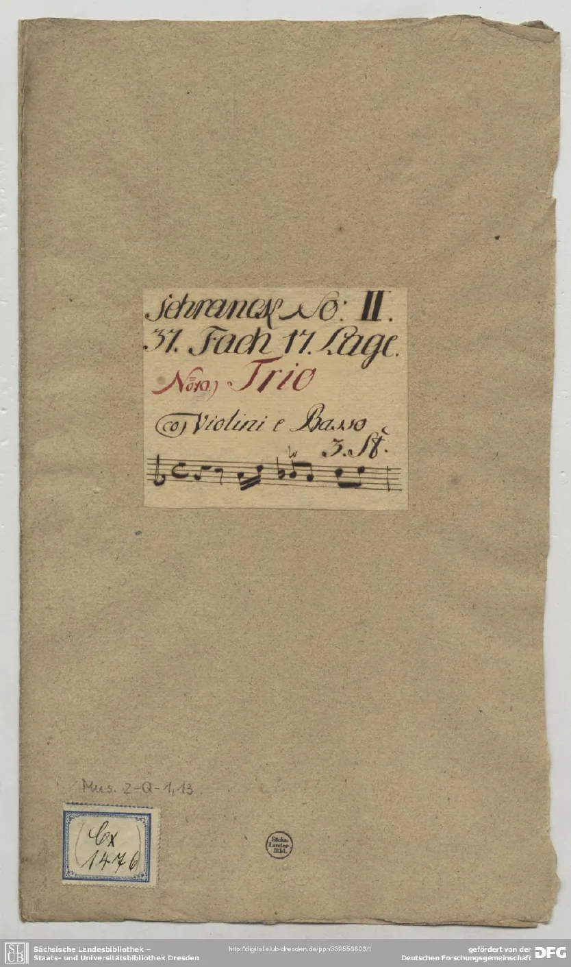 First page of La convalescente