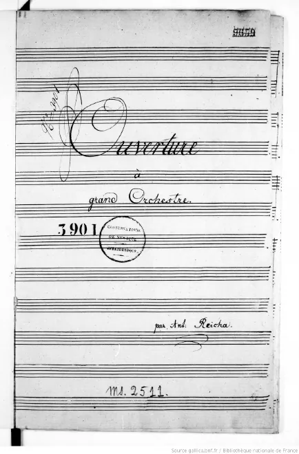 First page of Overture in Quintuple Time