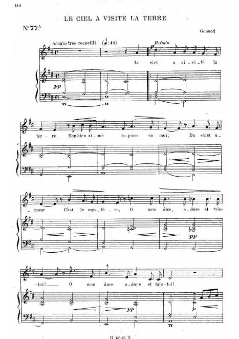 First page of Le ciel a visité la terre