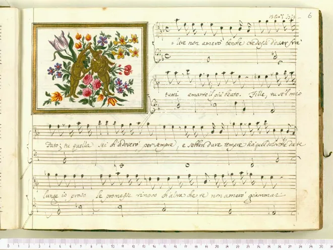 First page of Altre non amerò benché credessi