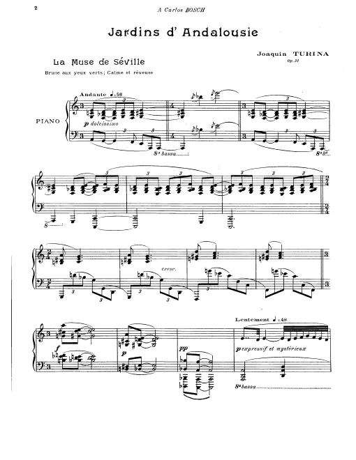 First page of Jardins de l'Andalousie