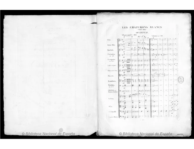 First page of Les chaperons blancs