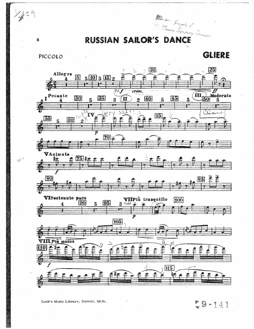 First page of The Red Poppy