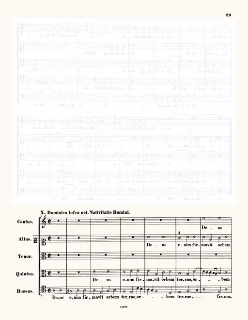 First page of Deus enim firmavit