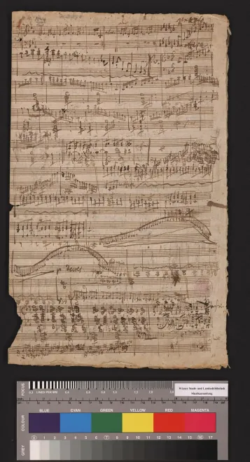 First page of Andante in C major