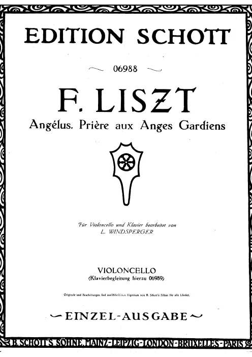 First page of Années de Pèlerinage III