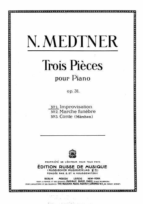 First page of Tri p'esy