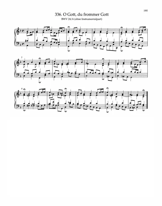 Study Chorale Score (Textless)