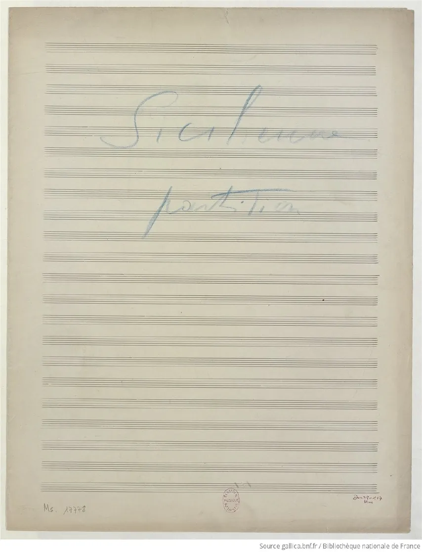 First page of Le Bourgeois gentilhomme