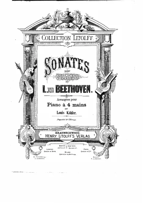 First page of Piano Sonata No.1