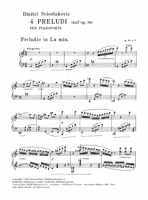 First page of 24 Preludes