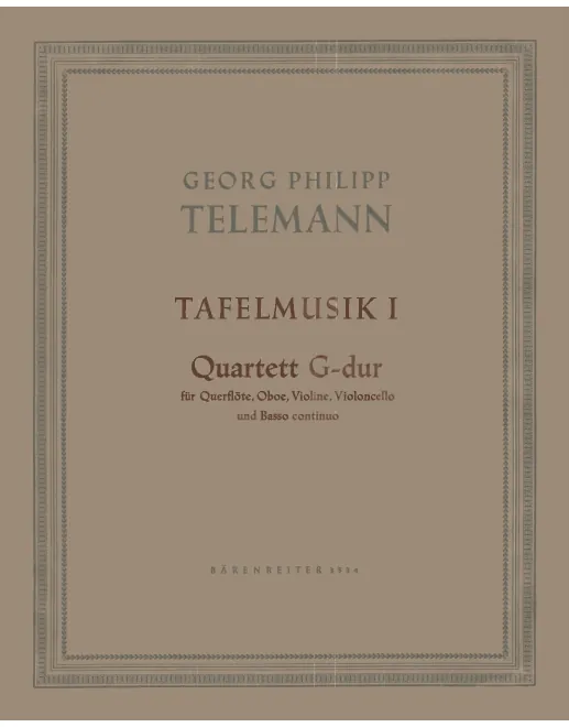First page of Quartetto