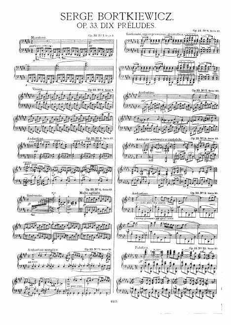 First page of 10 Preludes