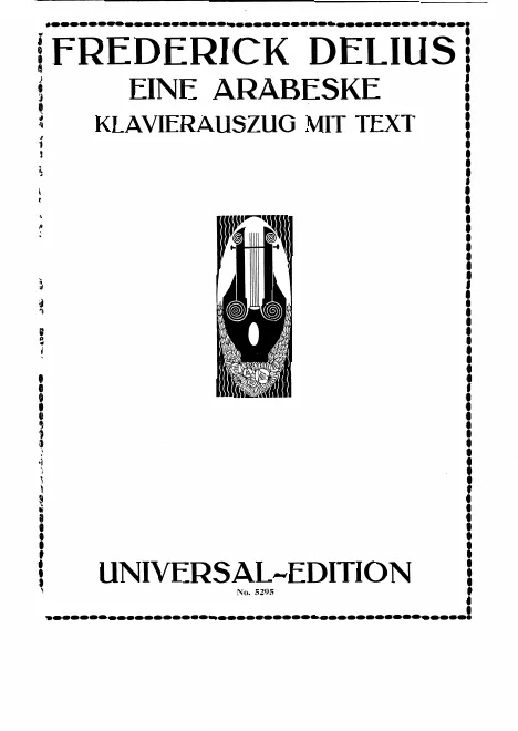 First page of An Arabesque