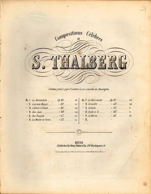 First page of Andante, Op.32