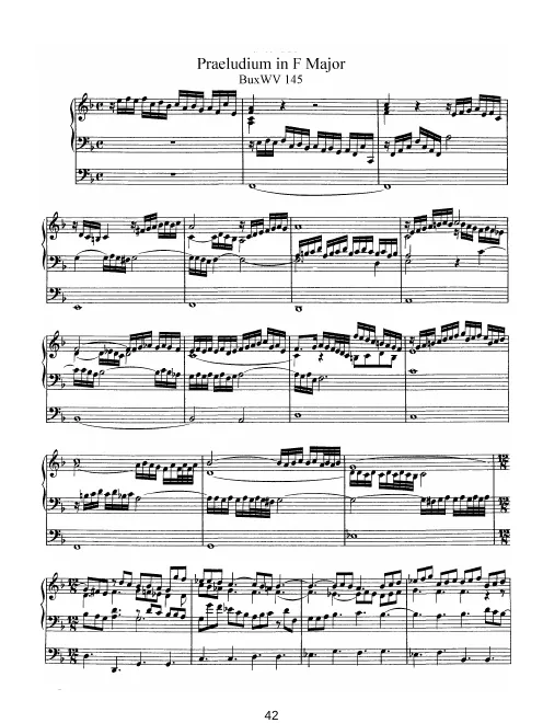First page of Prelude in F major