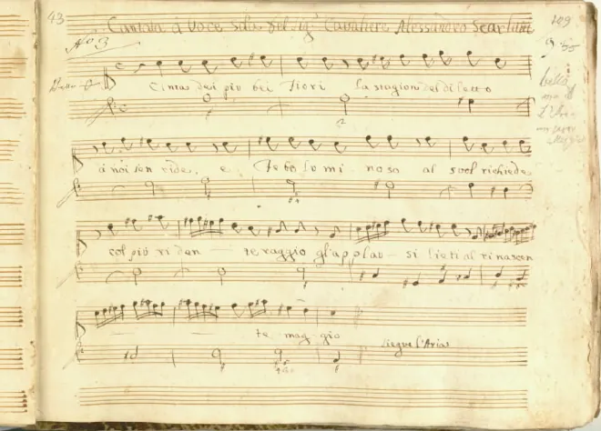 First page of Cinta dei più bei fiori