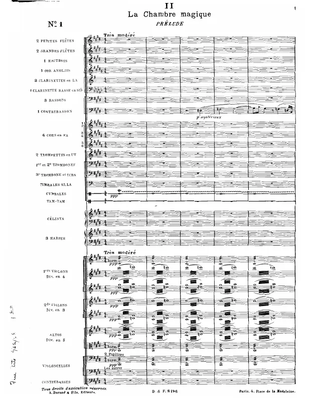 First page of Le martyre de Saint Sébastien
