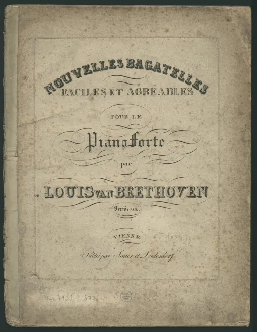 First page of 11 Bagatelles
