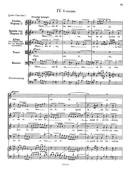First page of Haec est dies