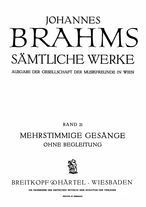 First page of Marienlieder
