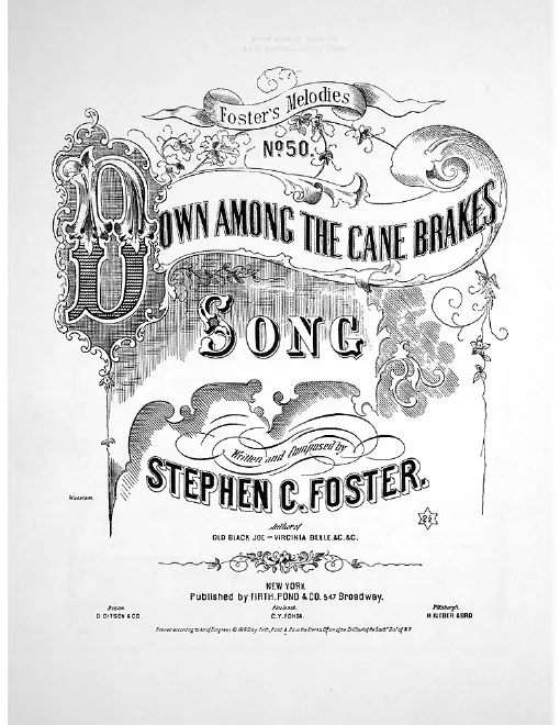 First page of Down Among the Cane-Brakes