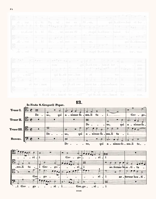First page of Deus qui animae famuli tui Gregorii