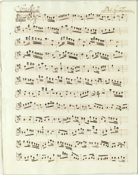 First page of Duet for 2 Flutes