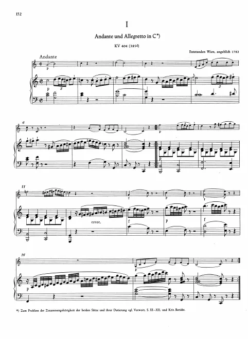 First page of Violin Sonata