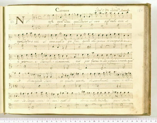 First page of Ninfe quel Tirsi, quel pastor sì caro