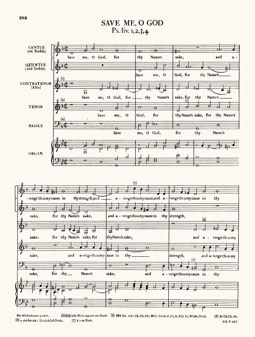 First page of Save Me, O God