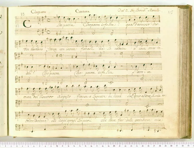 First page of Cleopatra, Cleopatra infelice! ; Cleopatra