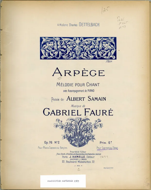 First page of 2 Songs