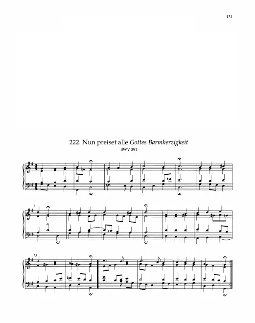 First page of Nun preiset alle Gottes Barmherzigkeit