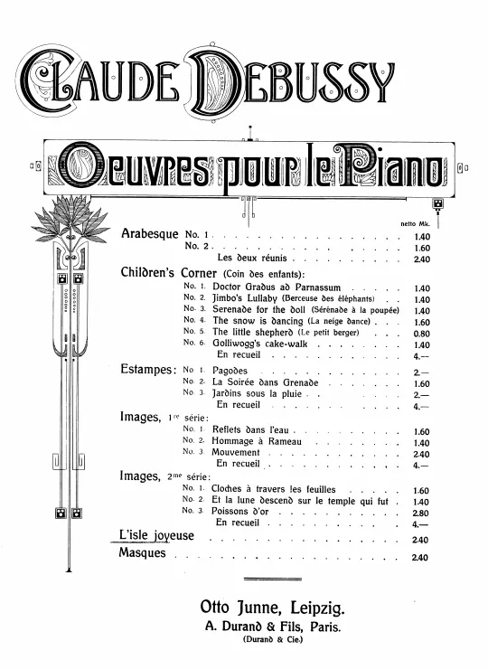 First page of L'isle joyeuse