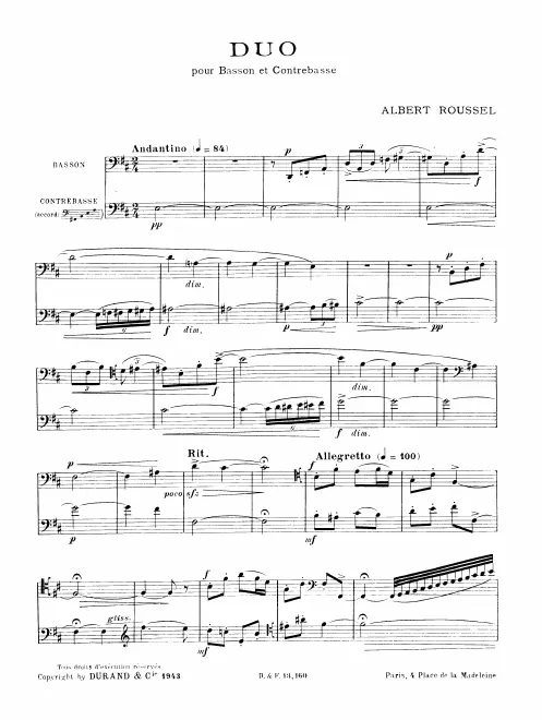 First page of Duo