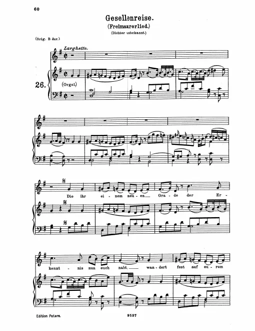 First page of Gesellenreise