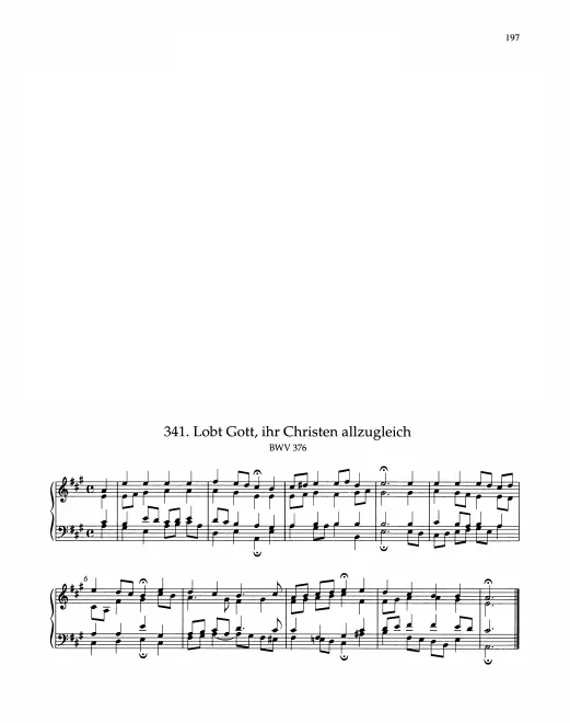 First page of Lobt Gott, ihr Christen, allzugleich